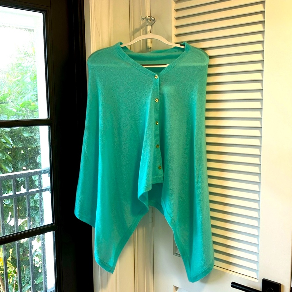 Lily Pulitzer 100 percent cashmere shaw.